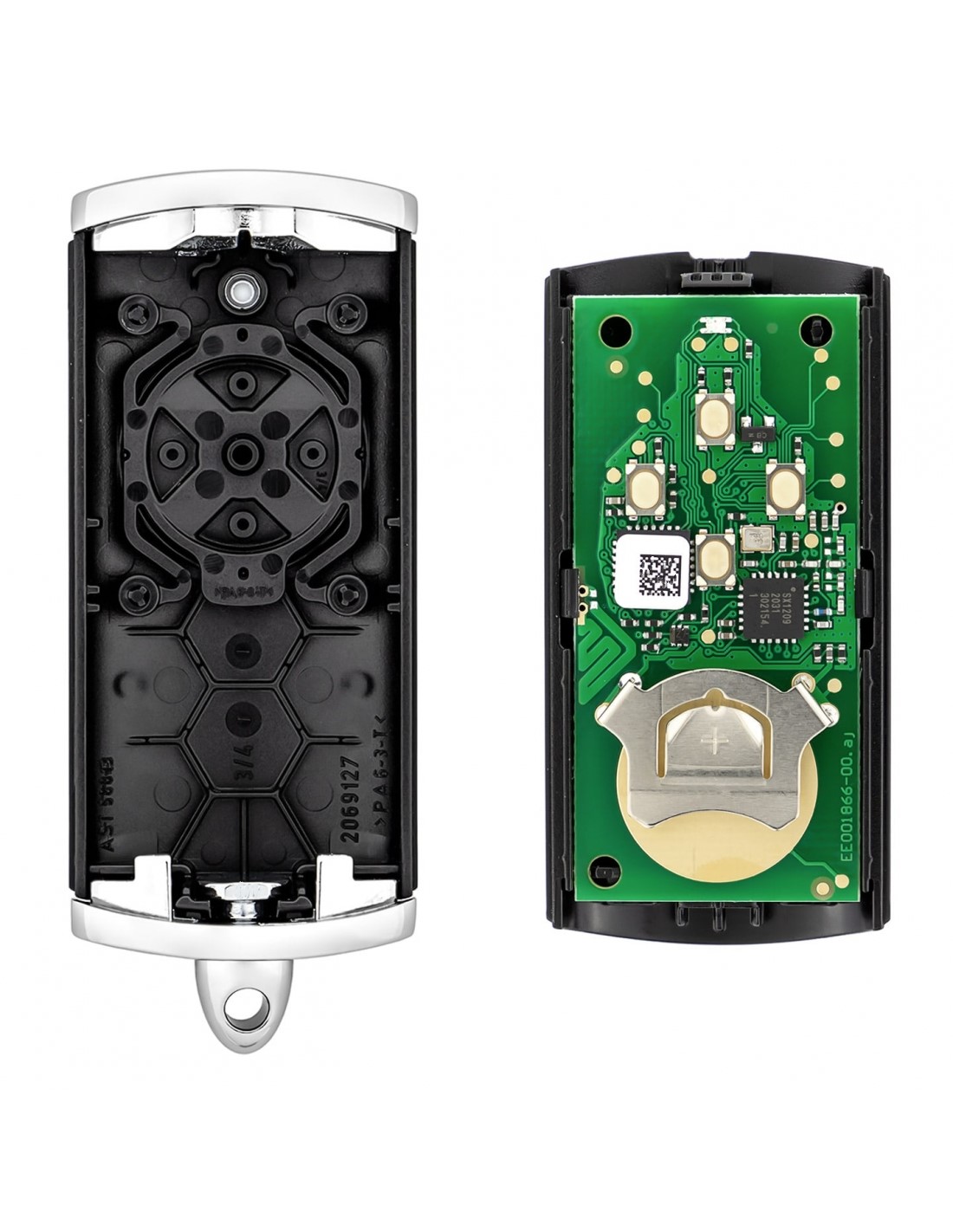 HORMANN HSE 4 BS diaľkový ovládač, čierny lesklý-kov